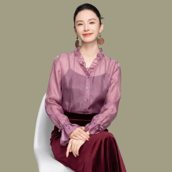 Noralis Vneck Sheer Symphony Primrose,